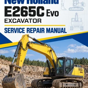 New Holland E265C Evo Excavator Service Manual