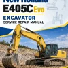 New Holland E405C Evo Excavator Service Manual
