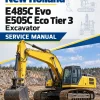 New Holland E485C Evo, E505C Eco Tier 3 Excavator Service Manual New Holland E485C Evo, E505C Eco Tier 3 Excavator Service Manual