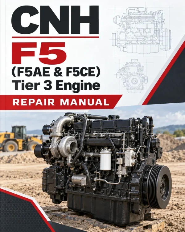 CNH F5 (F5AE & F5CE ) Tier 3 Engine Repair Manual CNH F5 (F5AE & F5CE ) Tier 3 Engine Repair Manual