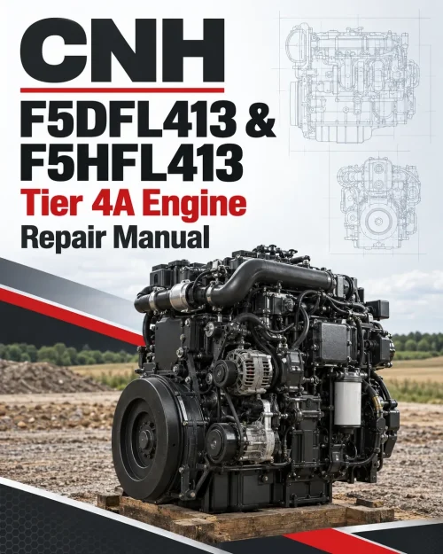 CNH F5DFL413 & F5HFL413 Tier 4A Engine Repair Manual CNH F5DFL413 & F5HFL413 Tier 4A Engine Repair Manual