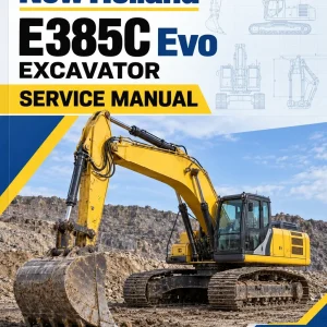 New Holland E385C Evo Excavator Service Manual New Holland E385C Evo Excavator Service Manual