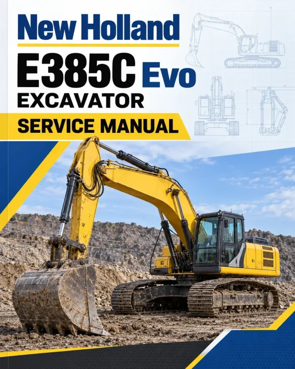New Holland E385C Evo Excavator Service Manual New Holland E385C Evo Excavator Service Manual