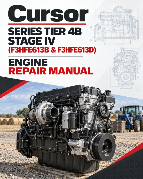 Cursor Series Tier 4B Stage IV (F3HFE613B & F3HFE613D) Engine Repair Manual Cursor Series Tier 4B Stage IV (F3HFE613B & F3HFE613D) Engine Repair Manual