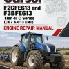 Cursor F2CFE613 and F3BFE613 Tier 4i C Series (C87 & C13 ENT) Engine Repair Manual