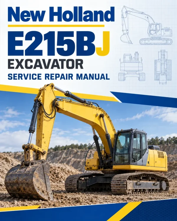 New Holland E215BJ Excavator Service Manual