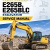 New Holland E265B, E265BLC Excavator Service Manual New Holland E265B, E265BLC Excavator Service Manual