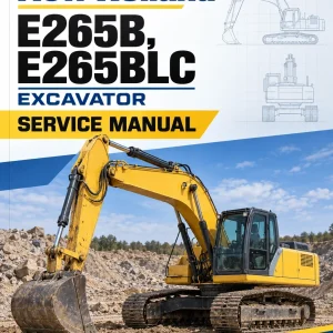 New Holland E265B, E265BLC Excavator Service Manual