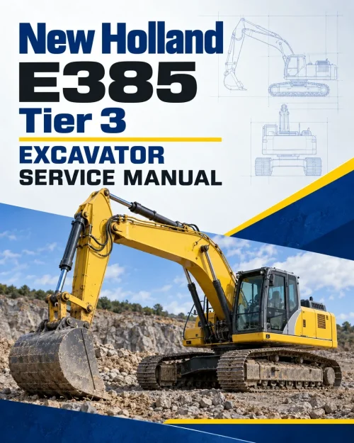 New Holland E385 Tier 3 Excavator Service Manual New Holland E385 Tier 3 Excavator Service Manual