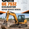 Gehl GE 753Z Excavator Repair Service Manual