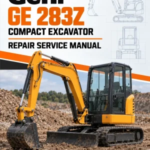 Gehl GE 283Z Compact Excavator Repair Service Manual