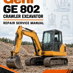 Gehl GE 802 Crawler Excavator Repair Service Manual Gehl GE 802 Crawler Excavator Repair Service Manual