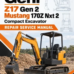 Gehl Z17 Gen 2, Mustang 170Z Nxt 2 Compact Excavator Repair Service Manual Gehl Z17 Gen 2, Mustang 170Z Nxt 2 Compact Excavator Repair Service Manual