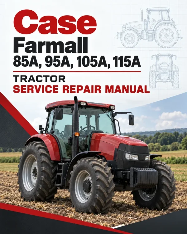Case Farmall 85A, 95A, 105A, 115A Tractor Service Repair Manual Case Farmall 85A, 95A, 105A, 115A Tractor Service Repair Manual