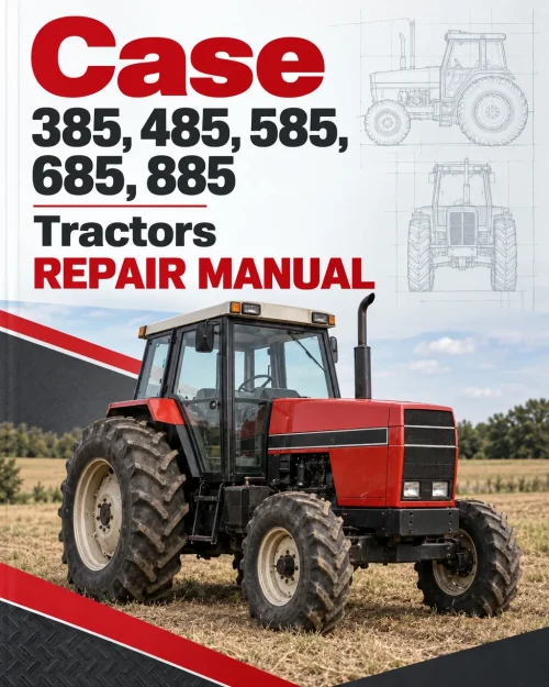 Case 385, 485, 585, 685, 885 Tractors Repair Manual Case 385, 485, 585, 685, 885 Tractors Repair Manual