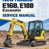 New Holland E16B, E18B Excavator Service Manual