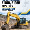 New Holland E175B, E195B ROPS Tier 3 Excavator Service Manual New Holland E175B, E195B ROPS Tier 3 Excavator Service Manual