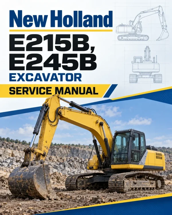 New Holland E215B, E245B Excavator Service Manual