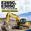 New Holland E265C, E305C Tier 4 Excavator Service Manual