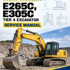 New Holland E265C, E305C Tier 4 Excavator Service Manual