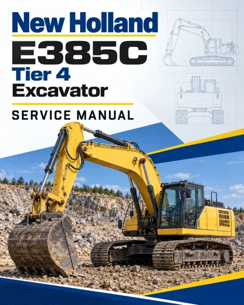 New Holland E385C Tier 4 Excavator Service Manual New Holland E385C Tier 4 Excavator Service Manual