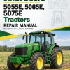 John Deere 5055E, 5065E, 5075E Tractors Repair Manual (North America, Start - MY2013)