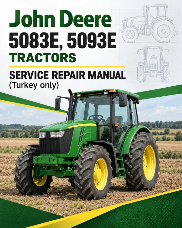 John Deere 5083E, 5093E Tractors Service Repair Manual (Turkey only) John Deere 5083E, 5093E Tractors Service Repair Manual (Turkey only)
