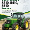 John Deere 5310, 5410, 5510 Tractors Service Repair Manual (Europe - (TM4767)