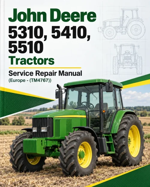 John Deere 5310, 5410, 5510 Tractors Service Repair Manual (Europe - (TM4767) John Deere 5310, 5410, 5510 Tractors Service Repair Manual (Europe - (TM4767)