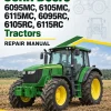 John Deere 6095MC, 6105MC, 6115MC, 6095RC, 6105RC, 6115RC Tractors Repair Manual John Deere 6095MC, 6105MC, 6115MC, 6095RC, 6105RC, 6115RC Tractors Repair Manual