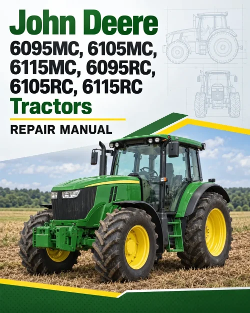 John Deere 6095MC, 6105MC, 6115MC, 6095RC, 6105RC, 6115RC Tractors Repair Manual
