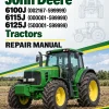 John Deere 6100J (002167-599999), 6115J (000001-599999), 6125J (500001-599999) Tractors Repair Manual John Deere 6100J (002167-599999), 6115J (000001-599999), 6125J (500001-599999) Tractors Repair Manual