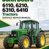 John Deere 6110, 6210, 6310, 6410 Tractors Service Repair Manual John Deere 6110, 6210, 6310, 6410 Tractors Service Repair Manual