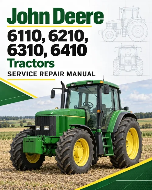 John Deere 6110, 6210, 6310, 6410 Tractors Service Repair Manual John Deere 6110, 6210, 6310, 6410 Tractors Service Repair Manual