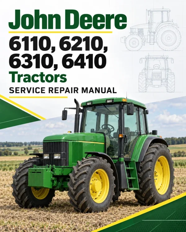 John Deere 6110, 6210, 6310, 6410 Tractors Service Repair Manual John Deere 6110, 6210, 6310, 6410 Tractors Service Repair Manual