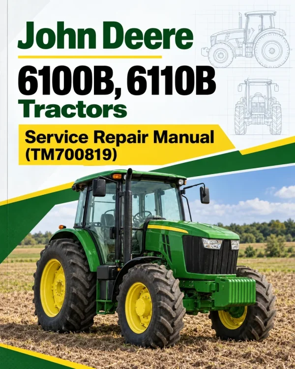 John Deere 6100B, 6110B Tractors Service Repair Manual (TM700819) John Deere 6100B, 6110B Tractors Service Repair Manual (TM700819)