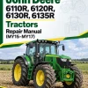John Deere 6110R, 6120R, 6130R, 6135R Tractors Repair Manual (MY15-MY17) John Deere 6110R, 6120R, 6130R, 6135R Tractors Repair Manual (MY15-MY17)