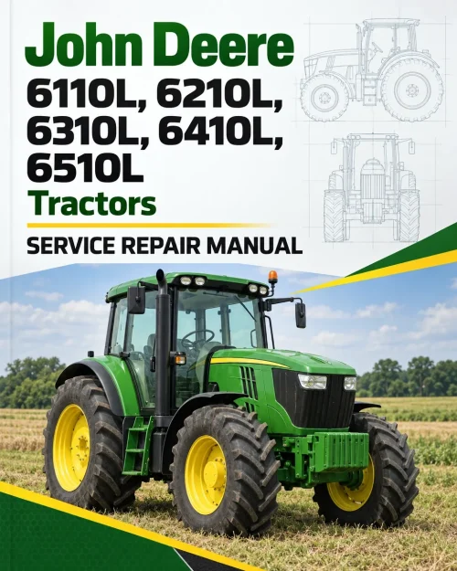 John Deere 6110L, 6210L, 6310L, 6410L, 6510L Tractors Service Repair Manual John Deere 6110L, 6210L, 6310L, 6410L, 6510L Tractors Service Repair Manual