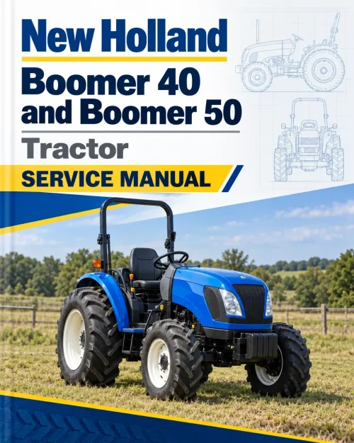 New Holland Boomer 40 and Boomer 50 Tractor Service Manual New Holland Boomer 40 and Boomer 50 Tractor Service Manual