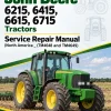 John Deere 6215, 6415, 6615, 6715 Tractors Service Repair Manual (North America _ (TM4648 and TM4649)