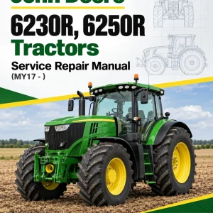 John Deere 6230R, 6250R Tractors Service Repair Manual (MY17 - )