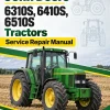 John Deere 6310S, 6410S, 6510S Tractors Service Repair Manual