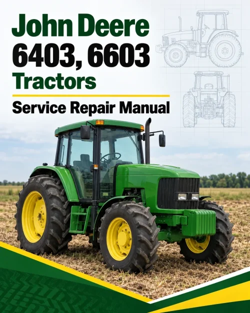 John Deere 6403, 6603 Tractors Service Repair Manual