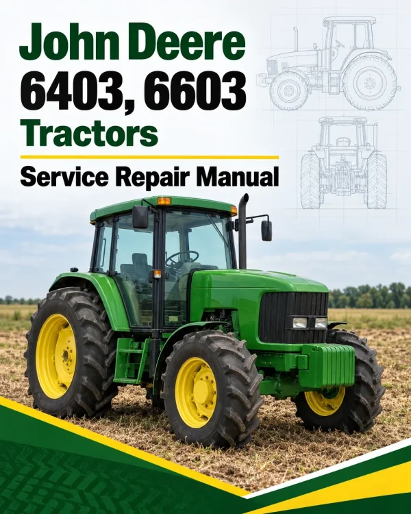 John Deere 6403, 6603 Tractors Service Repair Manual John Deere 6403, 6603 Tractors Service Repair Manual