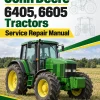 John Deere 6405, 6605 Tractors Service Repair Manual