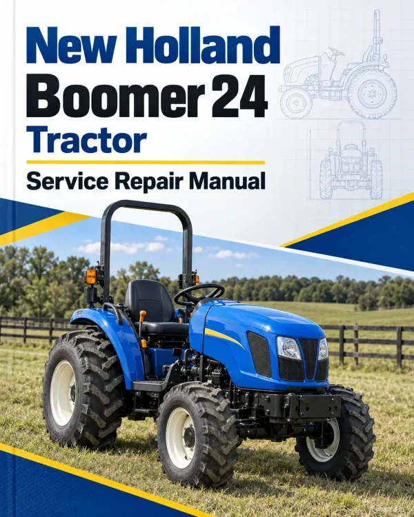 New Holland Boomer 24 Tractor Service Manual New Holland Boomer 24 Tractor Service Manual