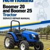 New Holland Boomer 20 and Boomer 25 Tractor Service Manual