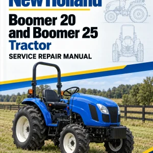 New Holland Boomer 20 and Boomer 25 Tractor Service Manual New Holland Boomer 20 and Boomer 25 Tractor Service Manual