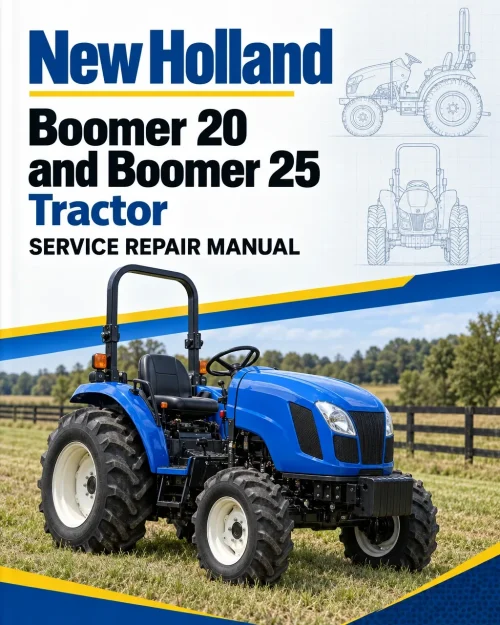 New Holland Boomer 20 and Boomer 25 Tractor Service Manual New Holland Boomer 20 and Boomer 25 Tractor Service Manual