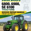 John Deere 6800, 6900, SE 6100 Tractors Service Repair Manual (TM4487 and TM4516)